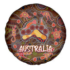 Animal Australia Aboriginal Art Spare Tire Cover