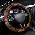 Animal Australia Aboriginal Art Steering Wheel Cover