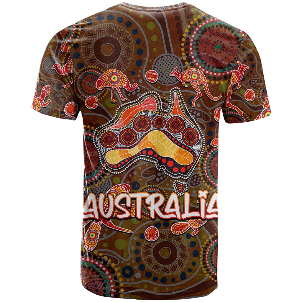 Animal Australia Aboriginal Art T Shirt
