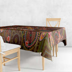 Animal Australia Aboriginal Art Tablecloth