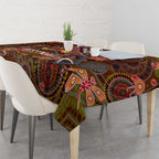 Animal Australia Aboriginal Art Tablecloth