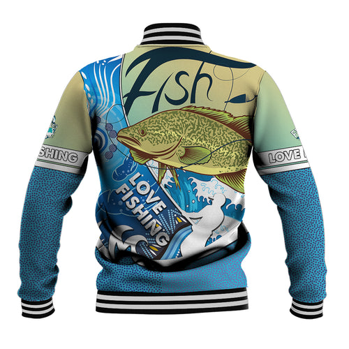 australia-fishing-baseball-jacket-love-fishing-murray-cod-in-aboriginal-art-patterns