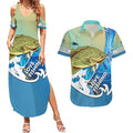 australia-fishing-couples-matching-summer-maxi-dress-and-hawaiian-shirt-love-fishing-murray-cod-in-aboriginal-art-patterns