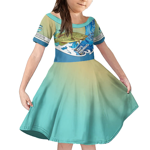 australia-fishing-family-matching-off-shoulder-short-dress-and-hawaiian-shirt-love-fishing-murray-cod-in-aboriginal-art-patterns
