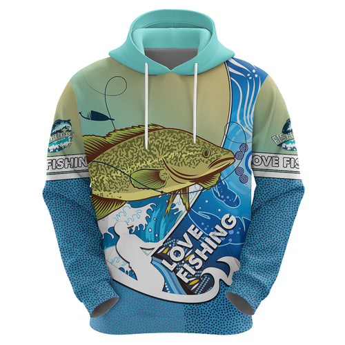 australia-fishing-hoodie-love-fishing-murray-cod-in-aboriginal-art-patterns