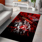 Step Into Horror Domain Bombers Football Area Rug Halloween Horror Movie Characters - Aussie Hoodie