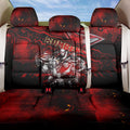 Step Into Horror Domain Bombers Football Back Car Seat Cover Halloween Horror Movie Characters - Aussie Hoodie