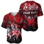Step Into Horror Domain Bombers Football Baseball Jersey Halloween Horror Movie Characters - Aussie Hoodie