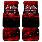 Step Into Horror Domain Bombers Football Car Mats Halloween Horror Movie Characters - Aussie Hoodie