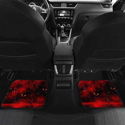 Step Into Horror Domain Bombers Football Car Mats Halloween Horror Movie Characters - Aussie Hoodie