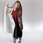 Step Into Horror Domain Bombers Football Hooded Blanket Halloween Horror Movie Characters - Aussie Hoodie