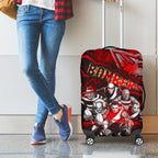 Step Into Horror Domain Bombers Football Luggage Cover Halloween Horror Movie Characters - Aussie Hoodie