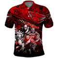 Step Into Horror Domain Bombers Football Polo Shirt Halloween Horror Movie Characters - Aussie Hoodie