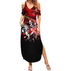 Step Into Horror Domain Bombers Football Summer Maxi Dress Halloween Horror Movie Characters - Aussie Hoodie
