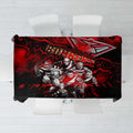 Step Into Horror Domain Bombers Football Tablecloth Halloween Horror Movie Characters - Aussie Hoodie