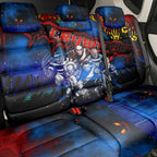 Step Into Horror Domain Crows Football Back Car Seat Cover Halloween Horror Movie Characters - Aussie Hoodie