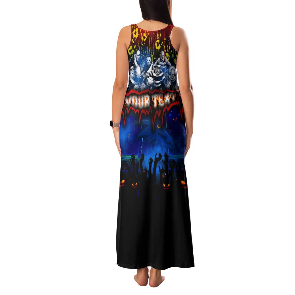 Step Into Horror Domain Crows Football Family Matching Tank Maxi Dress and Hawaiian Shirt Halloween Horror Movie Characters - Aussie Hoodie