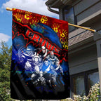 Step Into Horror Domain Crows Football Garden Flag Halloween Horror Movie Characters - Aussie Hoodie