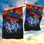 Step Into Horror Domain Crows Football Garden Flag Halloween Horror Movie Characters - Aussie Hoodie