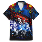 Step Into Horror Domain Crows Football Hawaiian Shirt Halloween Horror Movie Characters - Aussie Hoodie