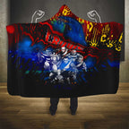 Step Into Horror Domain Crows Football Hooded Blanket Halloween Horror Movie Characters - Aussie Hoodie