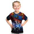 Step Into Horror Domain Crows Football Kid T Shirt Halloween Horror Movie Characters - Aussie Hoodie