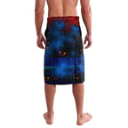 Step Into Horror Domain Crows Football Lavalava Halloween Horror Movie Characters - Aussie Hoodie