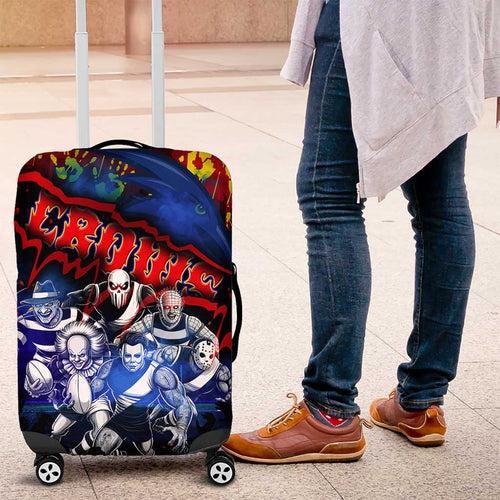 Step Into Horror Domain Crows Football Luggage Cover Halloween Horror Movie Characters - Aussie Hoodie