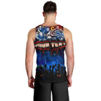 Step Into Horror Domain Crows Football Men Tank Top Halloween Horror Movie Characters - Aussie Hoodie