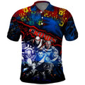 Step Into Horror Domain Crows Football Polo Shirt Halloween Horror Movie Characters - Aussie Hoodie