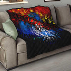 Step Into Horror Domain Crows Football Quilt Halloween Horror Movie Characters - Aussie Hoodie