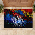 Step Into Horror Domain Crows Football Rubber Doormat Halloween Horror Movie Characters - Aussie Hoodie