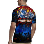 Step Into Horror Domain Crows Football Rugby Jersey Halloween Horror Movie Characters - Aussie Hoodie