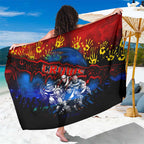 Step Into Horror Domain Crows Football Sarong Halloween Horror Movie Characters - Aussie Hoodie
