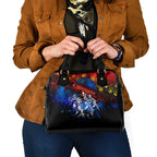 Step Into Horror Domain Crows Football Shoulder Handbag Halloween Horror Movie Characters - Aussie Hoodie