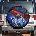 Step Into Horror Domain Crows Football Spare Tire Cover Halloween Horror Movie Characters - Aussie Hoodie