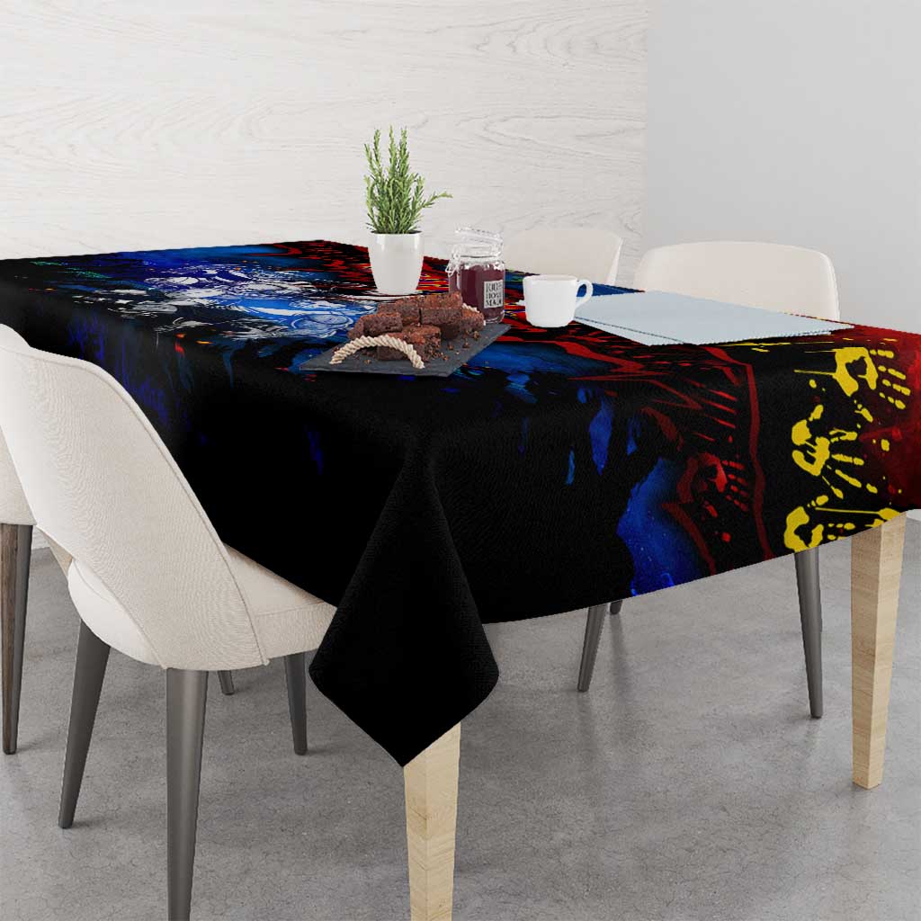 Step Into Horror Domain Crows Football Tablecloth Halloween Horror Movie Characters - Aussie Hoodie