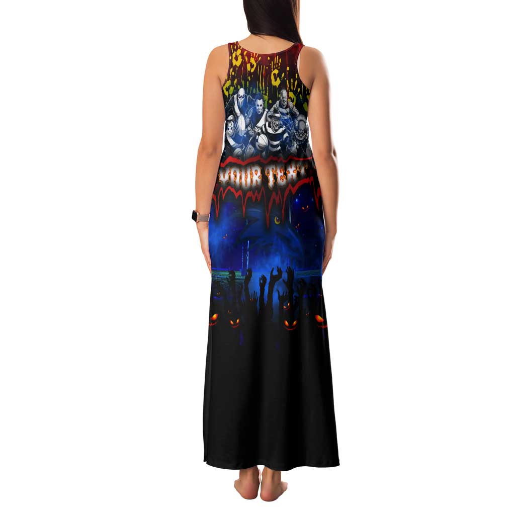 Step Into Horror Domain Crows Football Tank Maxi Dress Halloween Horror Movie Characters - Aussie Hoodie