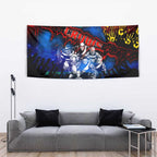 Step Into Horror Domain Crows Football Tapestry Halloween Horror Movie Characters - Aussie Hoodie