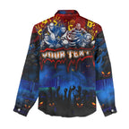 Step Into Horror Domain Crows Football Women Casual Shirt Halloween Horror Movie Characters - Aussie Hoodie