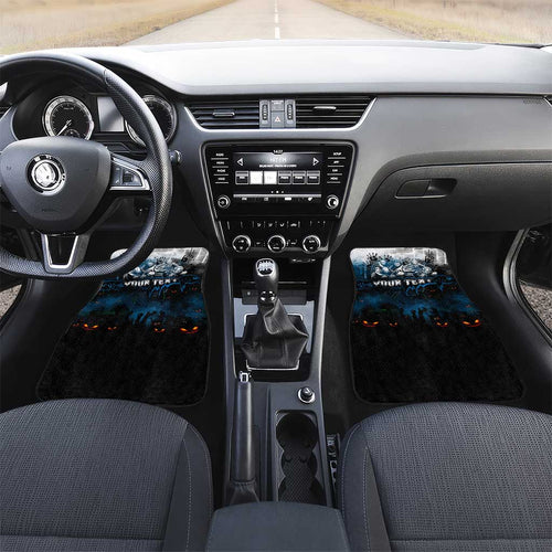Step Into Horror Domain Blues Football Car Mats Halloween Horror Movie Characters - Aussie Hoodie