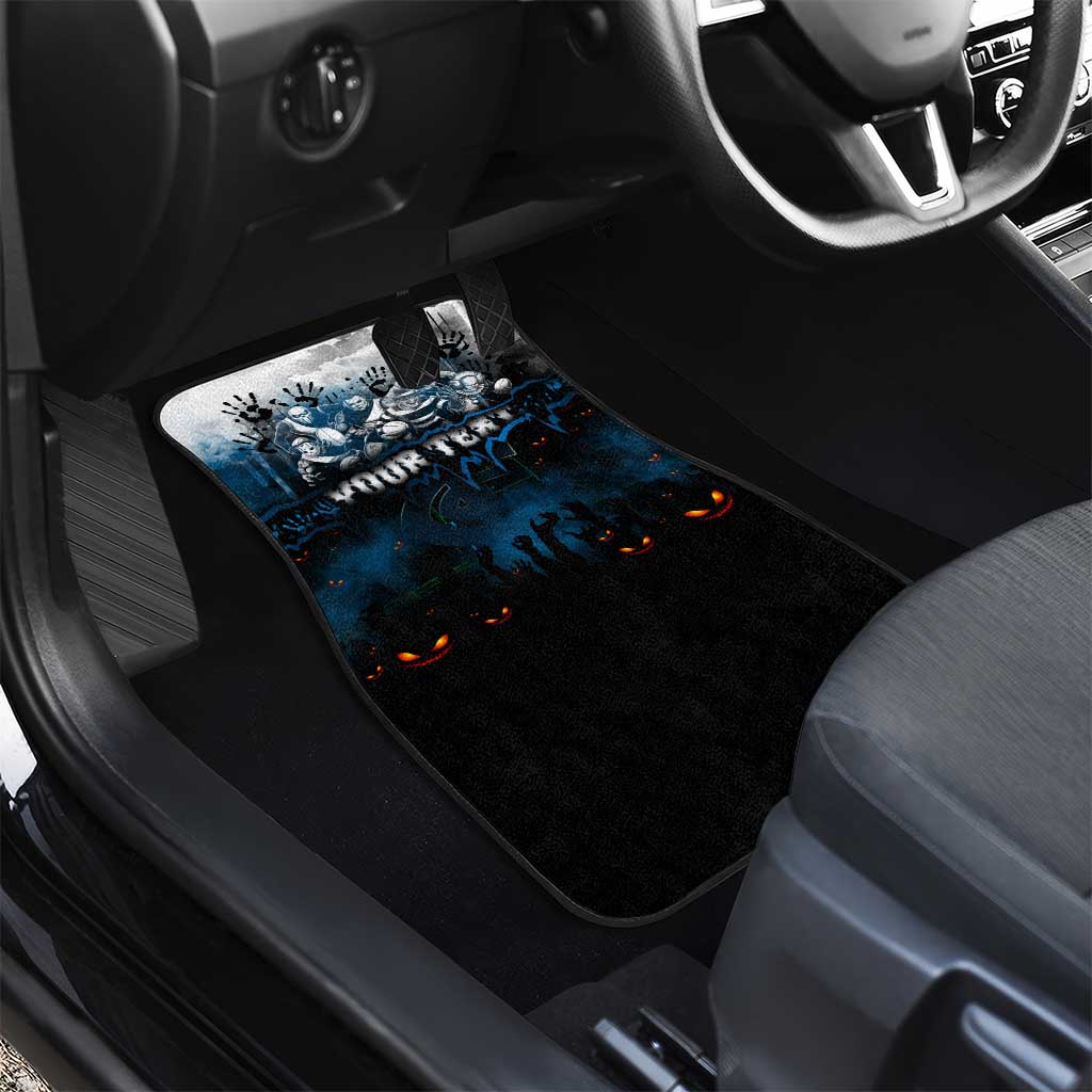 Step Into Horror Domain Blues Football Car Mats Halloween Horror Movie Characters - Aussie Hoodie