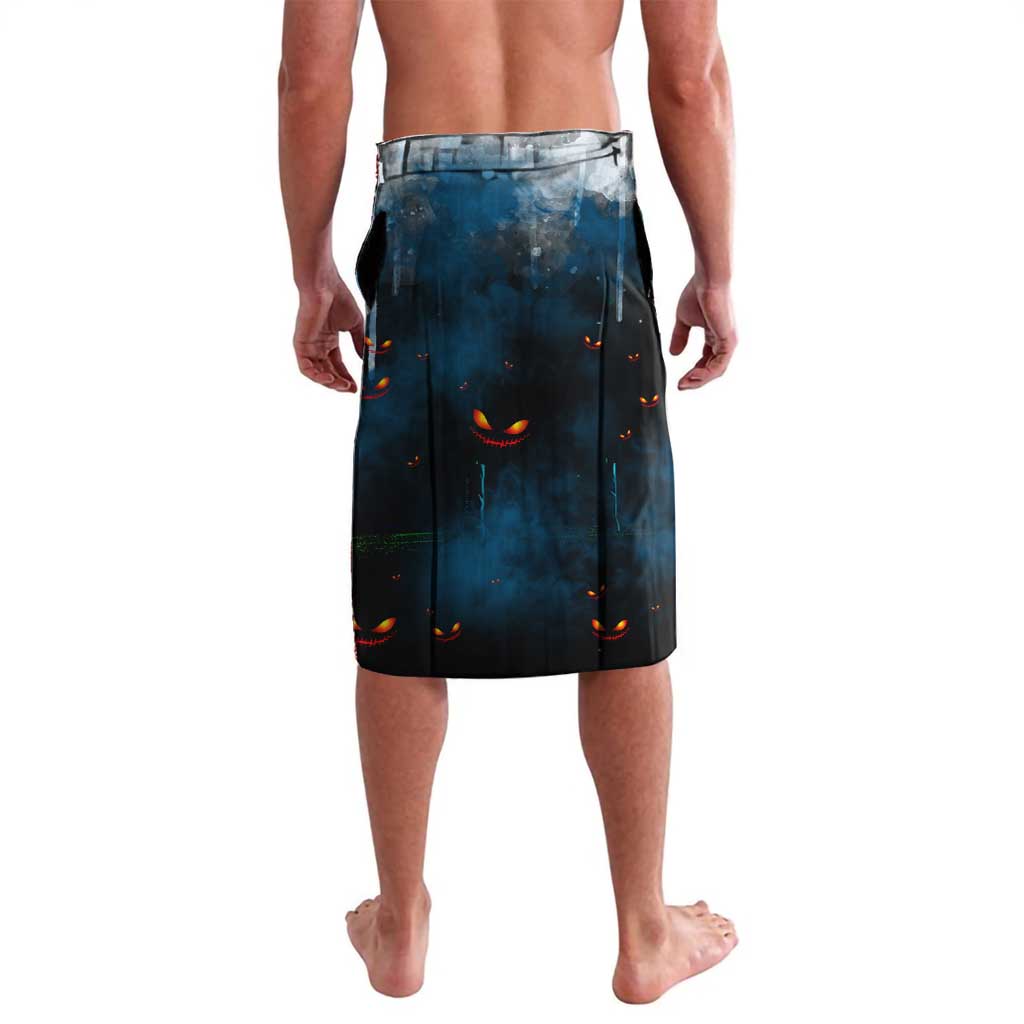 Step Into Horror Domain Blues Football Lavalava Halloween Horror Movie Characters - Aussie Hoodie