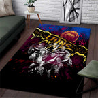 Step Into Horror Domain Lions Football Area Rug Halloween Horror Movie Characters - Aussie Hoodie