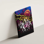 Step Into Horror Domain Lions Football Canvas Wall Art Halloween Horror Movie Characters - Aussie Hoodie