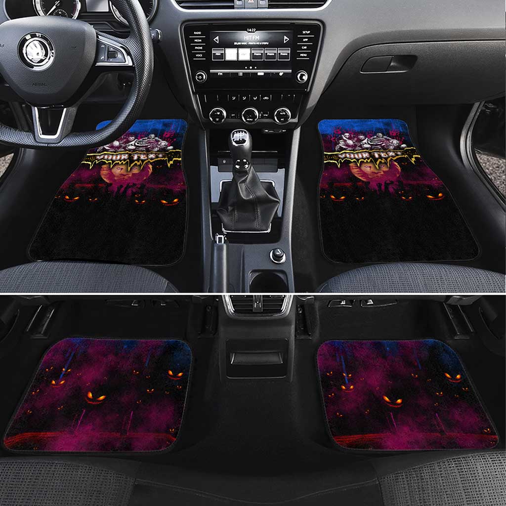 Step Into Horror Domain Lions Football Car Mats Halloween Horror Movie Characters - Aussie Hoodie