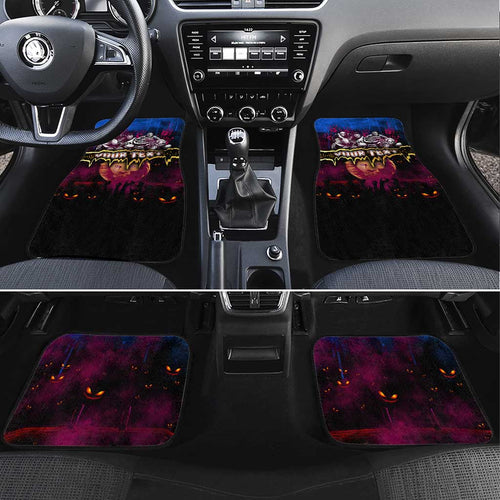 Step Into Horror Domain Lions Football Car Mats Halloween Horror Movie Characters - Aussie Hoodie