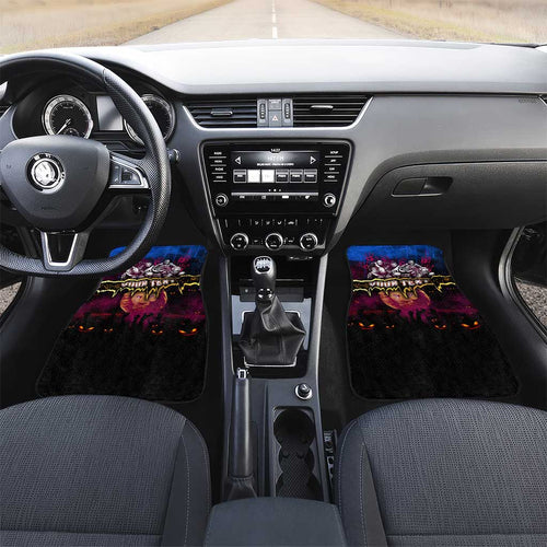 Step Into Horror Domain Lions Football Car Mats Halloween Horror Movie Characters - Aussie Hoodie