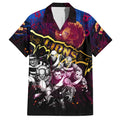 Step Into Horror Domain Lions Football Hawaiian Shirt Halloween Horror Movie Characters - Aussie Hoodie