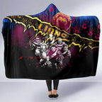 Step Into Horror Domain Lions Football Hooded Blanket Halloween Horror Movie Characters - Aussie Hoodie